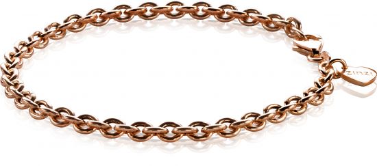 ZINZI silbernes Armband rosé vergoldet 19cm ZIA1153R