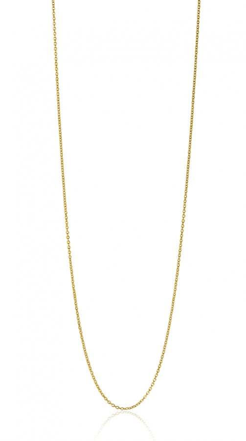 ZINZI GOLD anker lengtecollier 0,7mm 42cm