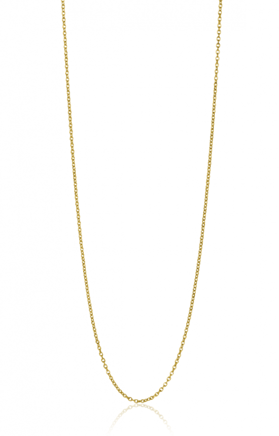 ZINZI GOLD anker lengtecollier 0,9mm 42cm